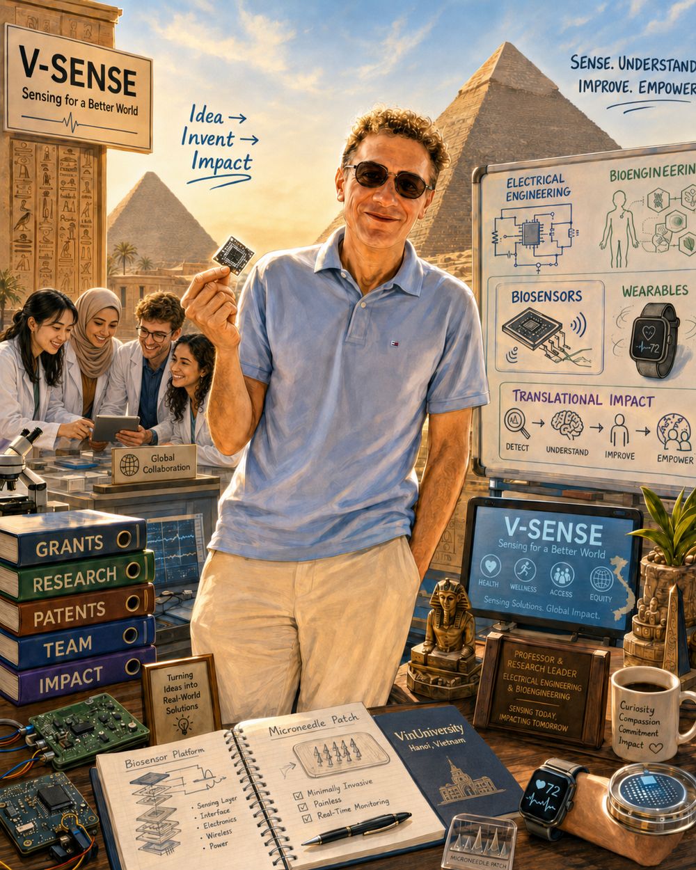 Khaled Nabil Salama, Founding Chief Scientific Officer